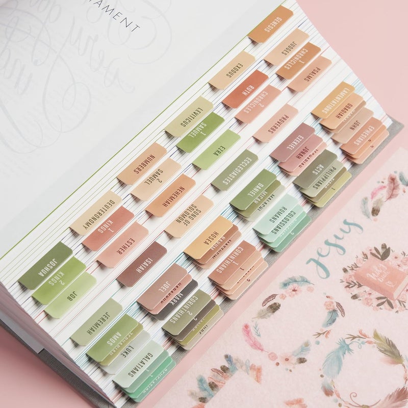 Believe Bible Tabs with Stickers and Labels - Men and Women Bible Study Tabs and Gifts - Image 3